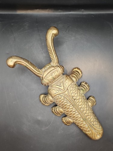 Brass cast beetle boot - brass,