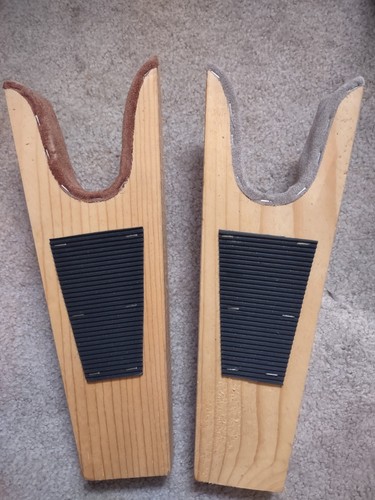 Pair used wooden - of,