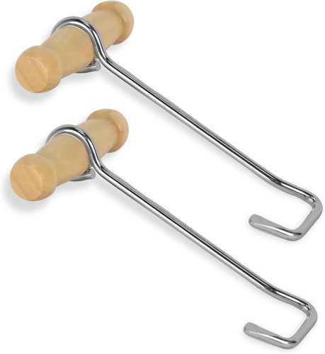 Wood handle stainless steel - wood,