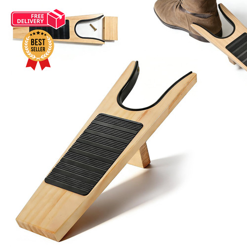 Dhsun wooden boot puller - wooden,