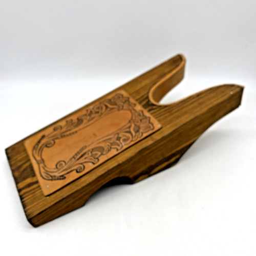 Boot jack solid wood leather - solid,