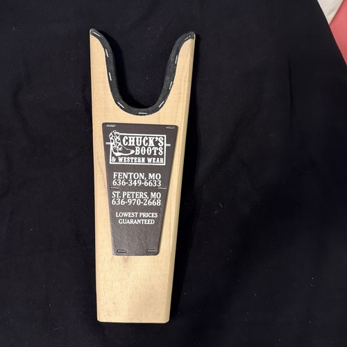 Vintage wood boot - vintage,