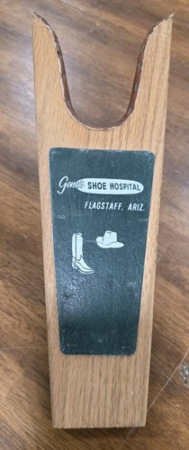 Vintage oak wood rustic boot - oak,