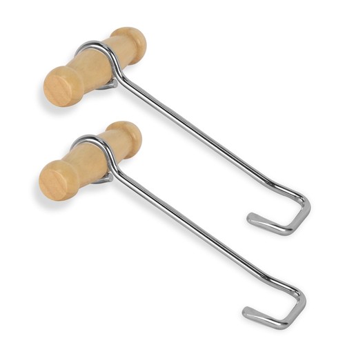Wood handle stainless steel - handle,