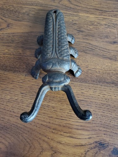 Vintage cast iron beetle boot - beetle,