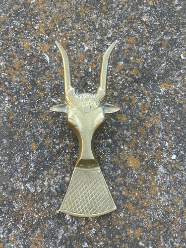 Vintage solid brass boot - vintage,