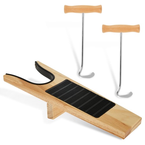 Wooden boot jack - boot, and