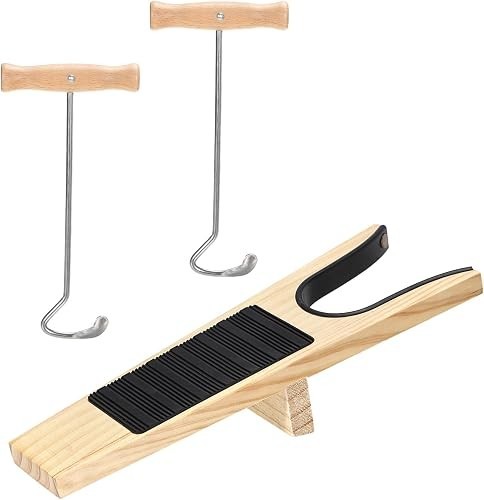 Set wooden boot jack - of,